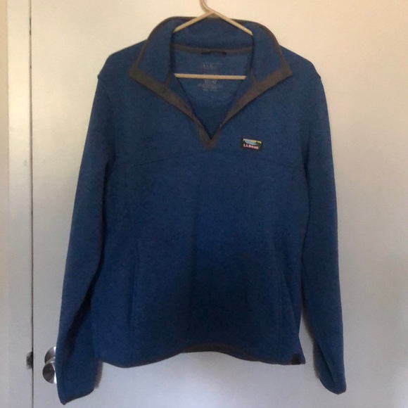 L.L. Bean Other - LL Bean snap t sweater fleece - medium